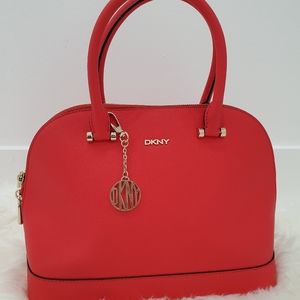 DKNY Satchel Leather Bag